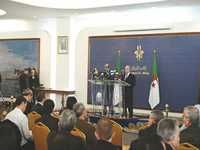 Conférence de presse Messahel-Lamamra