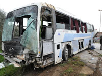 انقلاب حافلة يخلف 30 جريحا بين غرداية وورقلة