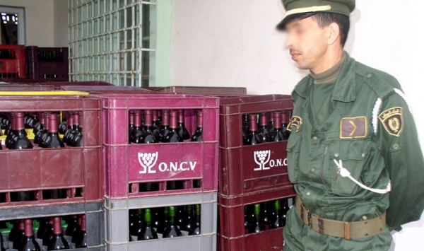 حجز 23 ألف من الخمور الموجهة لاغراق الشلف ليلة رأس السنة الميلادية