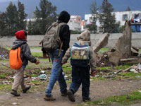 أولياء التلاميذ يدقون ناقوس الخطر ويناشدون السلطات التدخل.. تيزي وزو/ مشكلة انجراف التربة تهدد متوسطة القاعدة 