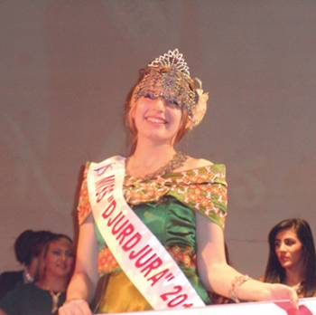 Imène Oubbaziz élue Miss Djurdjura 2014
