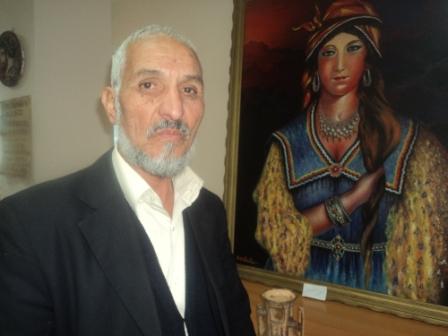 L'artiste peintre Rabah Zabachi expose à l'occasion de Yennayer