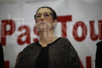 Louisa Hanoune sur la ligne de départ