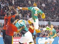DEMI-FINALE (MESSIEURS) ALGERIE 27 ' ANGOLA 23 (MT