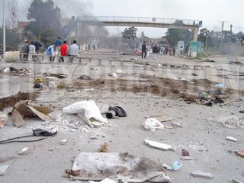 Béjaïa, ville isolée