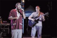 Freeklane et Márcio Faraco en duo