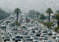 Embouteillages à Alger