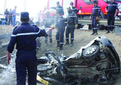 La région classée 27e dans les accidents de la circulation