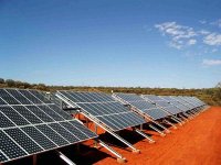 Installation de lampadaires photovoltaïques