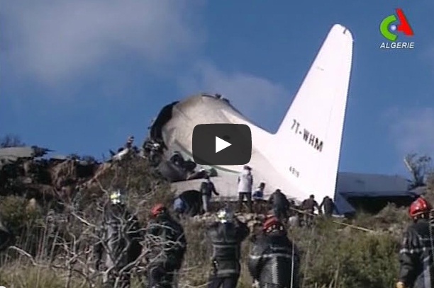 Crash d'un avion militaire