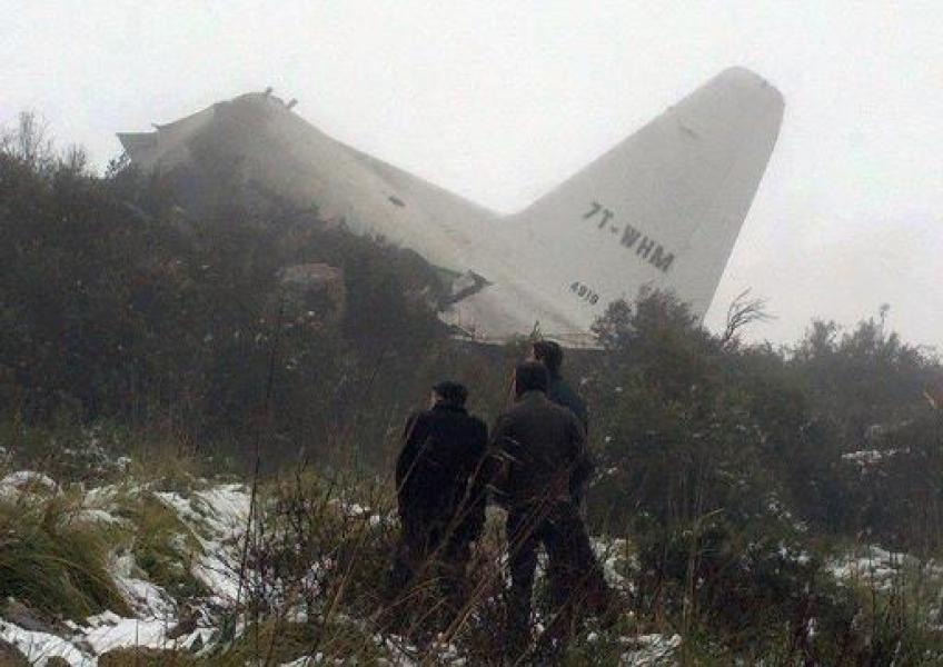 Crash de l'avion militaire à Oum el Bouaghi