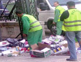 عمال مؤسسة النظافة والتسيير للفرع البلدي لسكيكدة ينتفضون