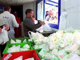 Perturbations dans la distribution du lait