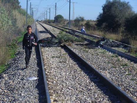 Le trafic ferroviaire de nouveau paralysé par des manifestants à l'Est d'Alger