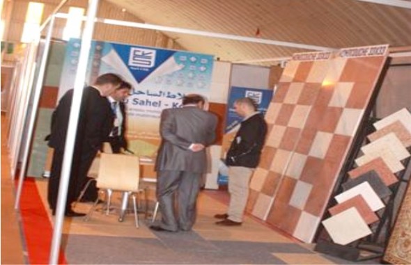 Une trentaine de participants au 1er salon de l'aménagement et du mobilier urbain à Ouargla