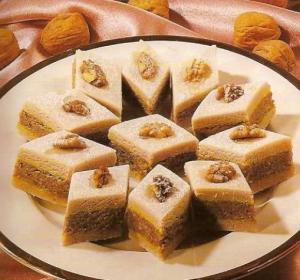 Losanges aux noix