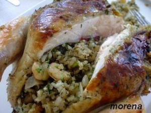 دجاج محشي بالارز