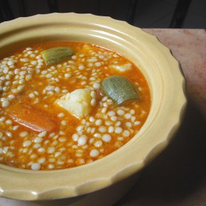 Berkoukeche aux légumes et viande