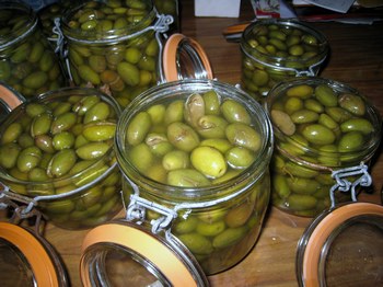 Olives cassées