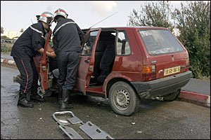 Baisse du nombre des accidents de la route en Algérie
