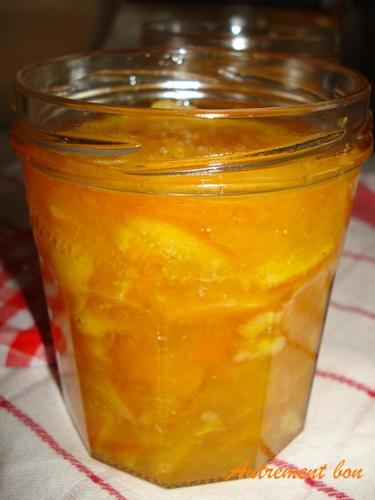 Confiture d'oranges