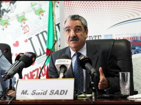 Saïd Sadi plaide pour une transition politique en Algérie