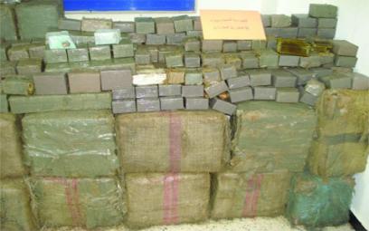 Les saisies de drogue ont fortement augmenté en 2013