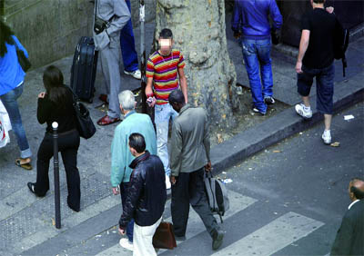 Chasse aux vendeurs à la sauvette