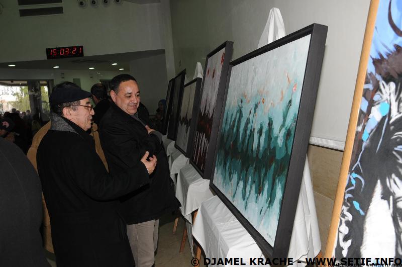 Une cinquantaine d'artistes au 2ème salon des arts plastiques de Sétif