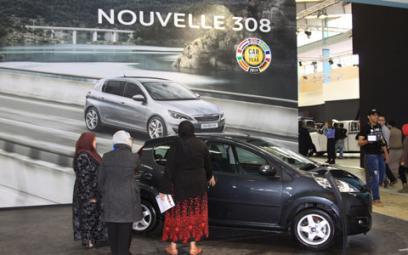 La nouvelle 308, la star du stand Peugeot-Algérie