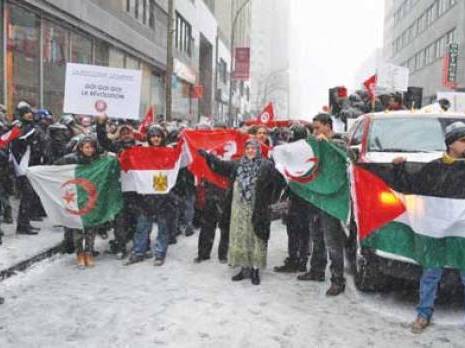 Montréal : Les Algériens réduits à jalouser la révolution tunisienne !