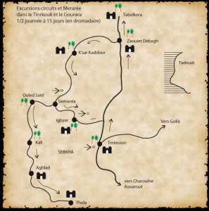 Circuit touristique dans le Le Gourara (Timimoun)