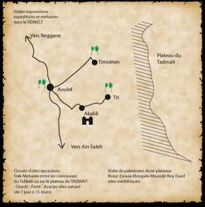 Circuit touristique dans Le Tidikelt