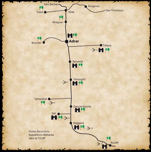 Circuit touristique dans Le Touat