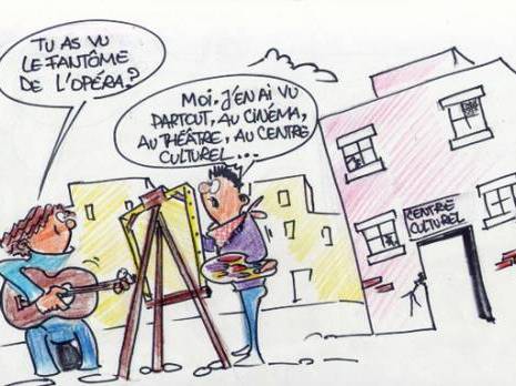 Les artistes dans un oued, les autorités dans un autre