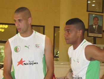 Soudani et Slimani rassurent Vahid