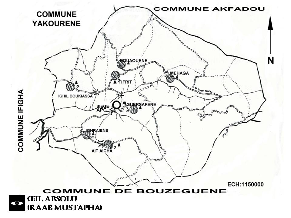 Villages de la commune