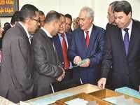 Visite de Belaïz et Hamel à Oran