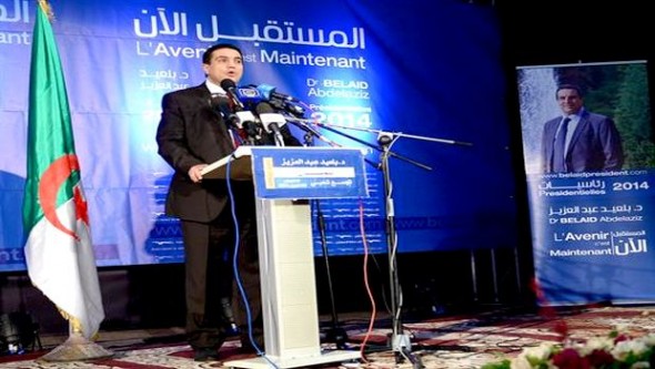 M. Belaid promet d'édifier une Algérie 