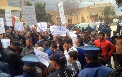 شباب رأس العيون بباتنة يطردون وزير الصحة