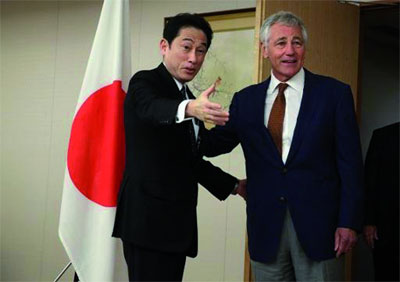 Les Etats-Unis réaffirment qu'ils défendront le Japon