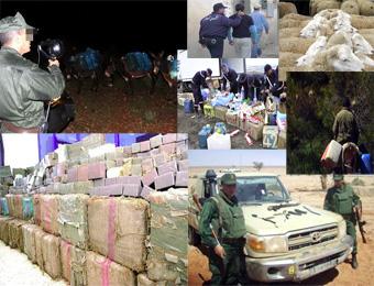 إحباط تهريب 800 قنطار مواد غذائية و7500 لتر وقود بتمنراست