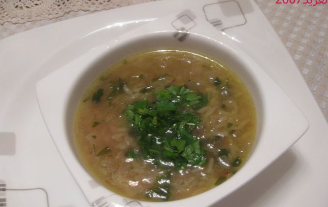 لسان الطير (شوربة الفداوش)