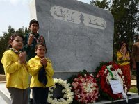 Cérémonie de recueillement au carré des martyrs