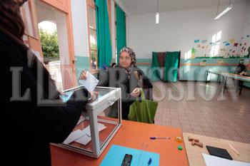 Un jour de vote à Alger