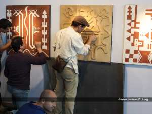 Exhibition entitled « Earth and Clay » at the air Theater of Tlemcen