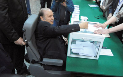 Les six candidats à l'élection présidentielle ont accompli leur devoir électoral