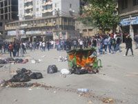 Affrontement entre manifestants et policiers à Tizi-Ouzou