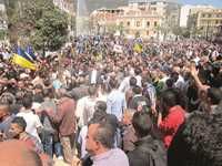 Des milliers de personnes ont marché pour la disqualification de l'élection présidentielle