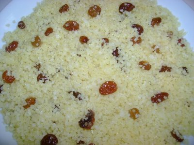 كسكس بالزبيب